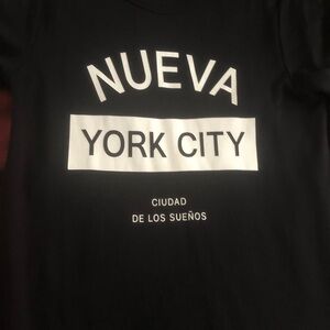 Black Graphic T-Shirt Dress